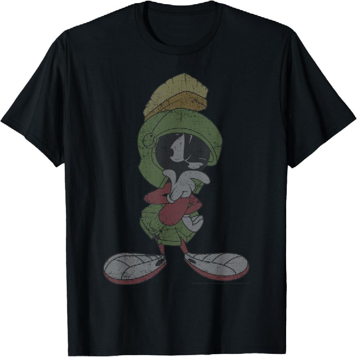 Looney Tunes Marvin The Martian Vintage Portrait T-Shirt XXXXXL разноцветный
