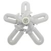New Cross-border Remote Control 5-Blade Ceiling Fan with Stepless Dimming LED Light for Home, Bedroom, Dormitory