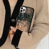 Wood Grain Phone Case Silicone PC+TPU For For iPhone  11 12 13 14 15 16 Plus Pro Max Cover