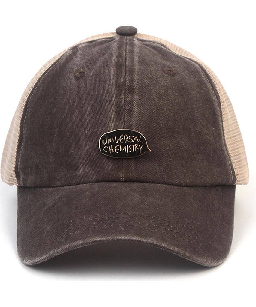 Yunibeosyeolkemiseuteuli Pigment Washing Black Meshcap