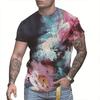 3D Digitaldruck T-Shirt, kurzärmeliges Oberteil für jugendliche Männer, vielseitig und atmungsaktiv