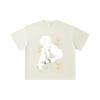 260 GSM Double Yarn 32 Count 100% Cotton Demon Slayer V13 Sanemi Print Unisex Heavy Cotton T Shirt