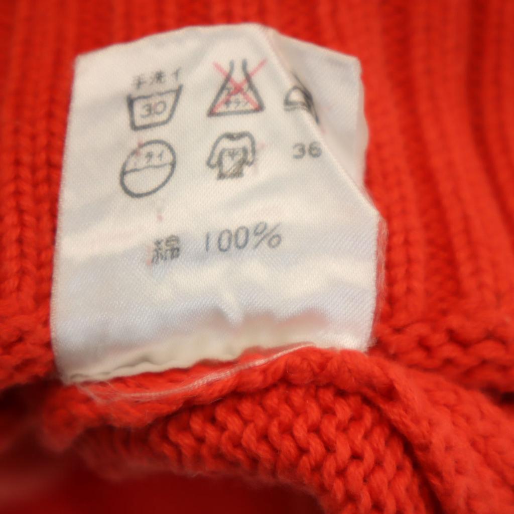 Polo by Ralph Lauren Langarm Strick M zinnoberroter Pullover Damen Gebraucht