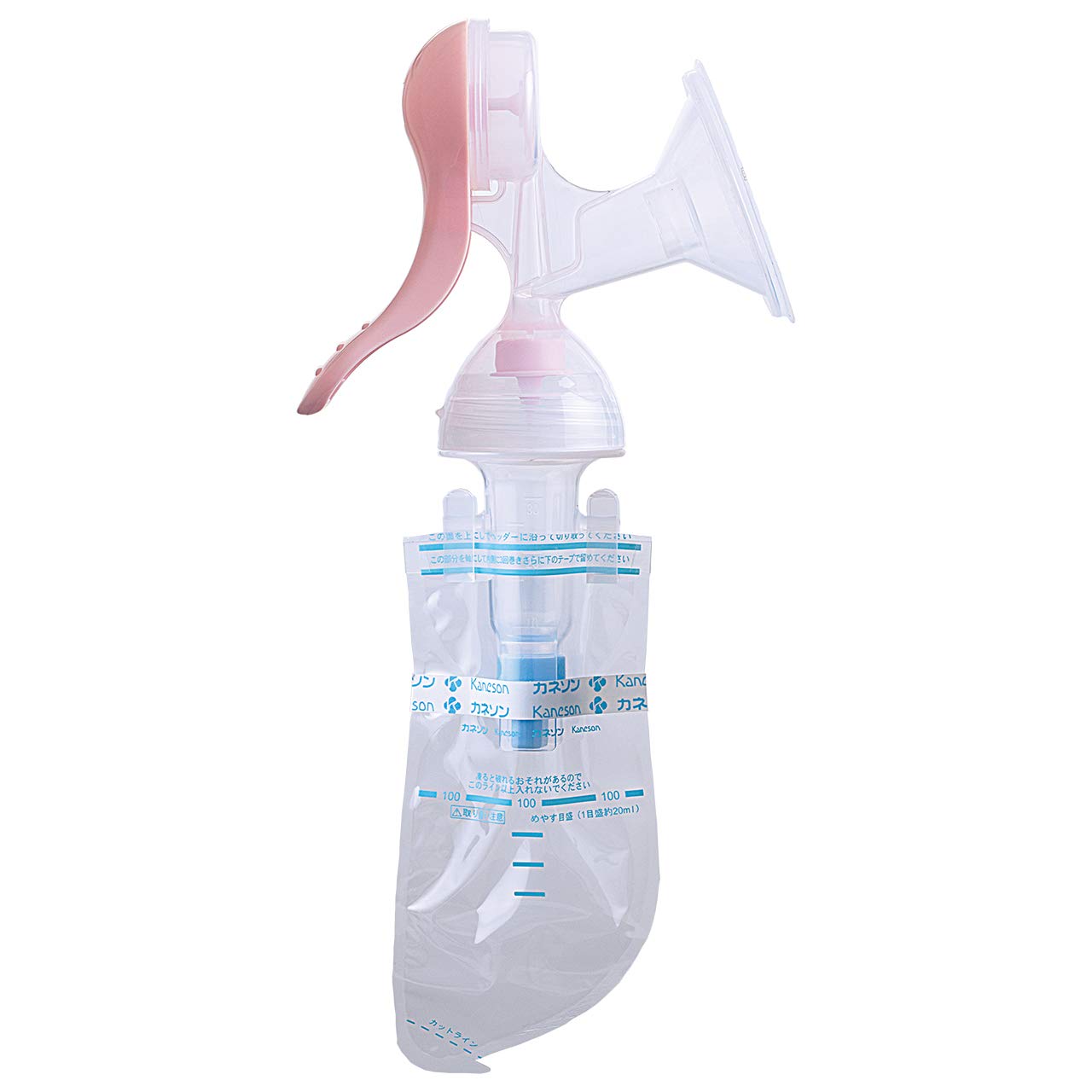 

Kaneson Handheld Breast Pump Storage Set Breast Milk for Ages 0 Months and Can be Used in Baby 100ml (Includes Bags) Up, Wide-Mouth Bottles, (x 1)