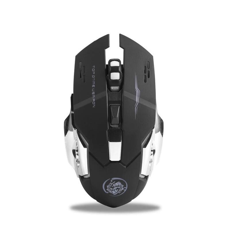 OLOEY Wireless Rechargeable Silent RGB Vertical Mouse