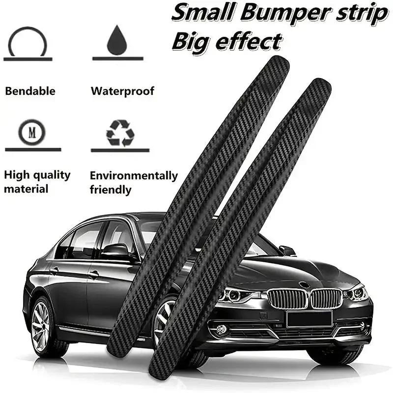 Suitable for BMW Car Front and Rear Carbon Fiber Anti-collision Sticker New 3 Series 5 Series X1X3X5X6X7 Modified Spoiler Knife