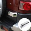 ABS Silver Tailgate Handle Cover Overlays Trims For Toyota FJ Cruiser 07-21