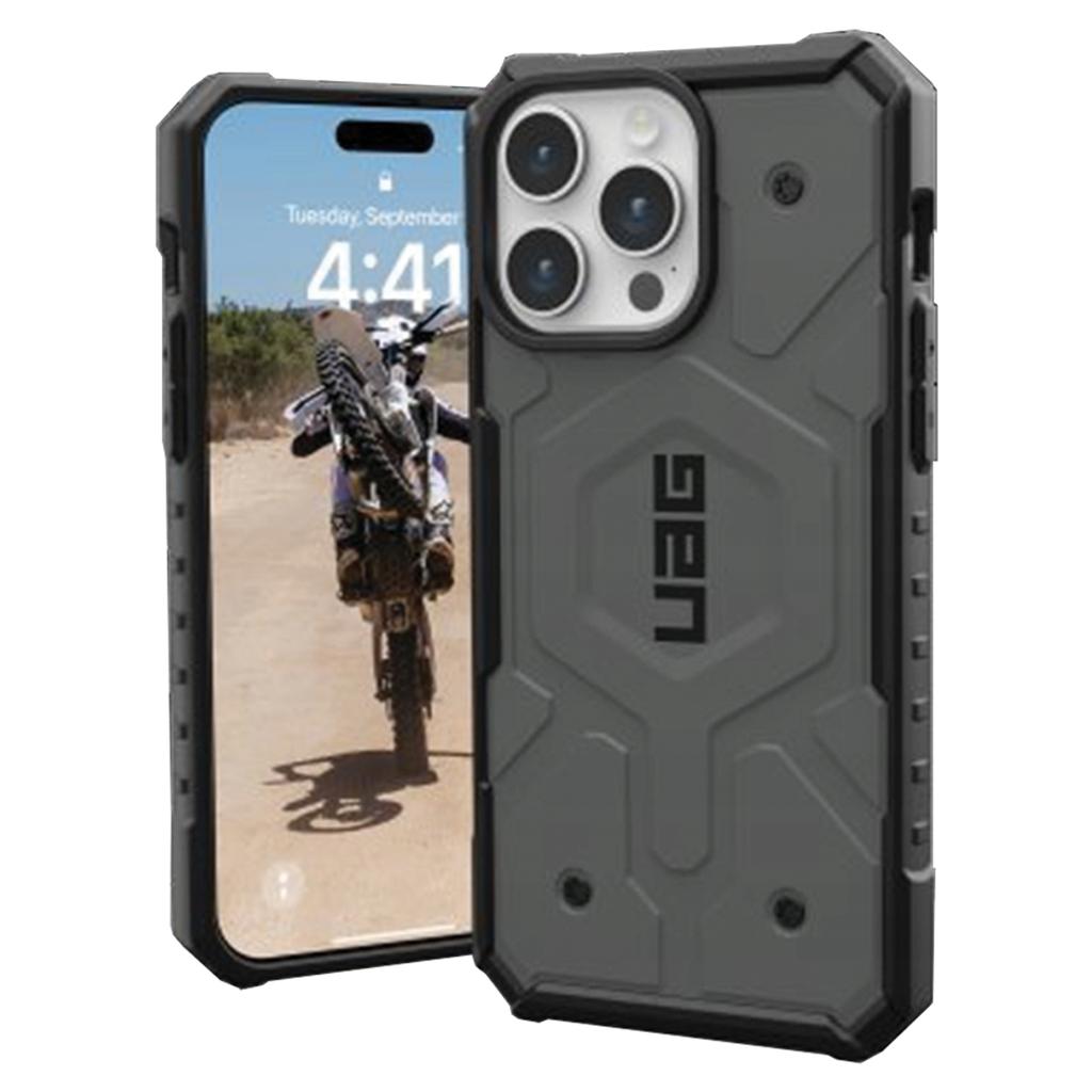 Uag Pathfinder Magsafe Case For Iphone 15 Pro - Silver
