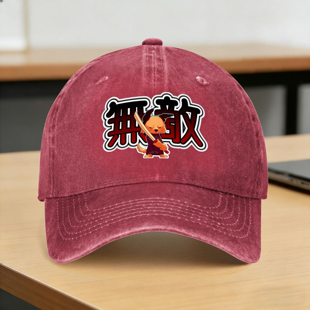 Rukan Shattervale Invincibles Baseball Cap Sun Outdoor Sports Wholesale Washed Trucker Hat Unisex Street Style Design Baseball Caps