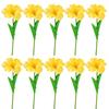 10Pcs Artificial Flower Bouquets Simulation Flowers Bouquets Arrangement for Wedding Party Home Garden Decoration