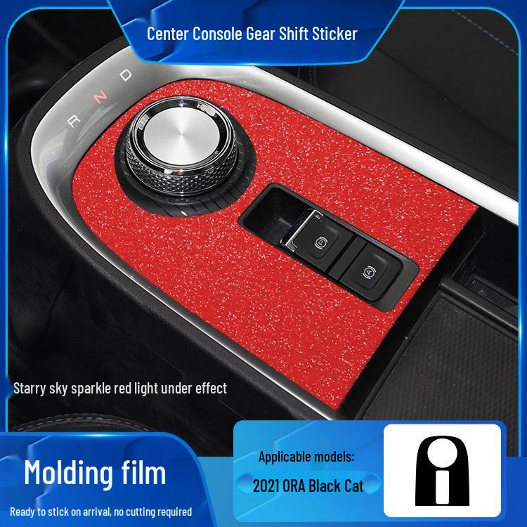Starry Sky Film for ORA Black/Good Cat Interior Frosted Wrap Sticker Replacement