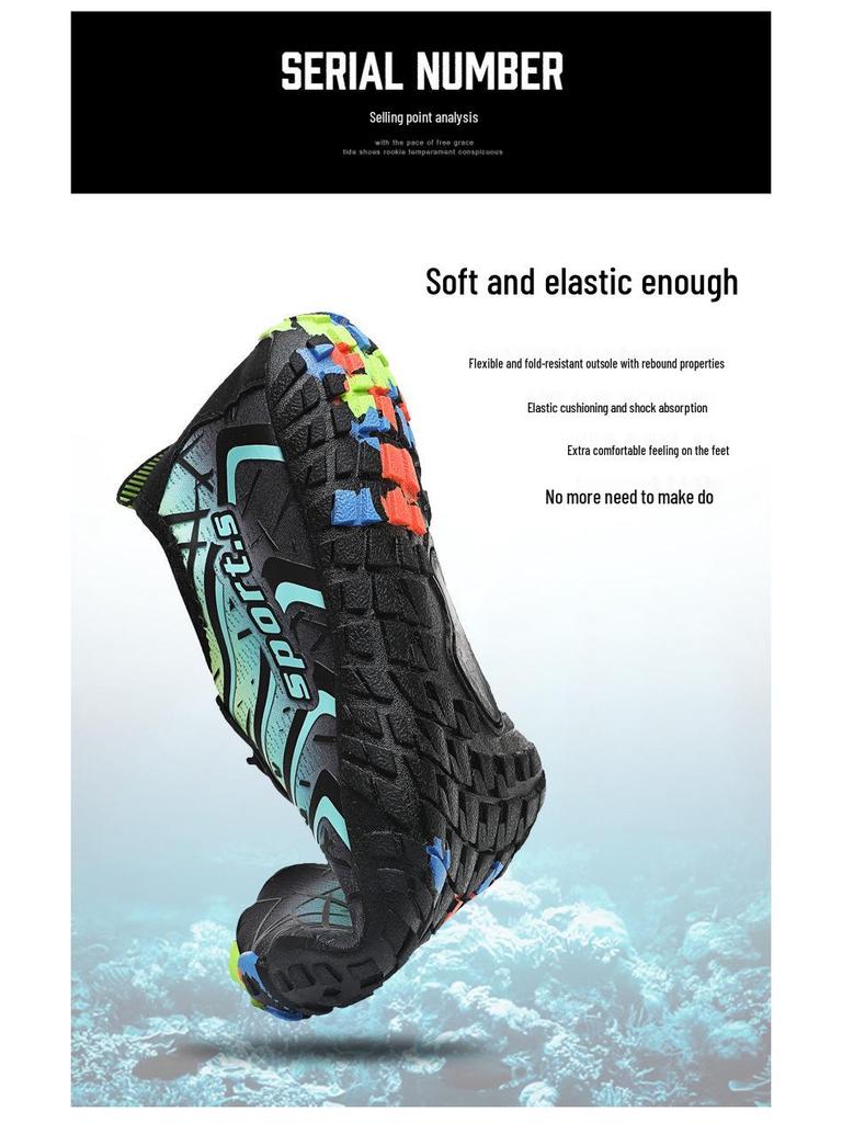 Unisex Quick-Dry Outdoor & Indoor Five-Finger Shoes for Hiking, Yoga, and Water Sports.