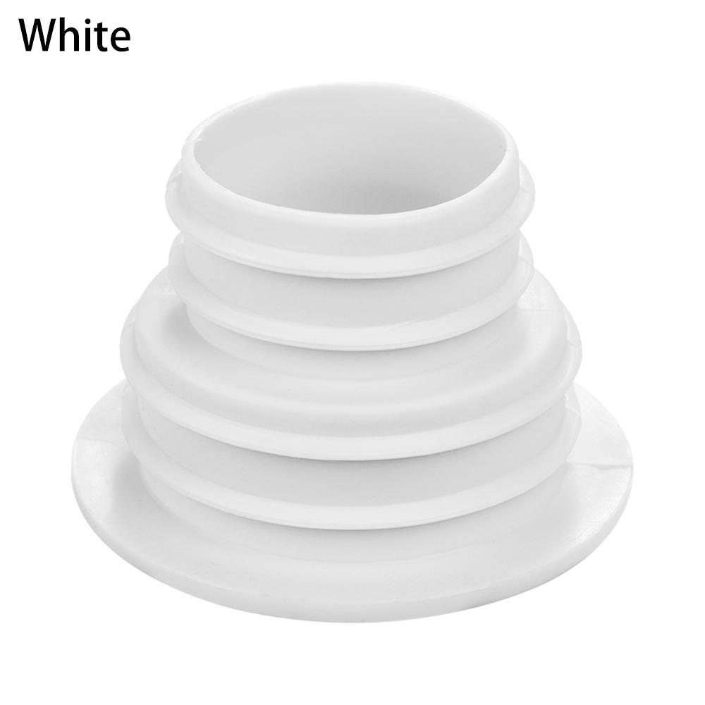 

6/3/1 шт. Дезодорирующий силиконовый кольцевой уплотнитель для канализационной трубы, бачка, канализационного бассейна, напольного слива, уплотнительное кольцо, заглушка, средство для борьбы с вредителями, дропшиппинг WHITE,3PCS
