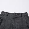 Women's High-Waist Wool Blend Wide-Leg Trousers