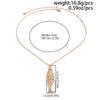 New Punk Gold Color Fish Pendant Choker Necklace for Men Summer Adjustable Metal Neck Chain Party Jewelry Accessories New