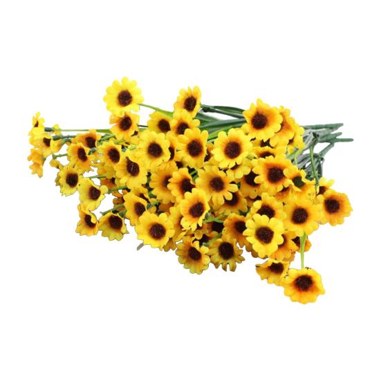 Artificial Flower No Maintenance No Watering No Fading Bright Color Realistic Lifelike Artificial Flower Wedding Party Home Decoration