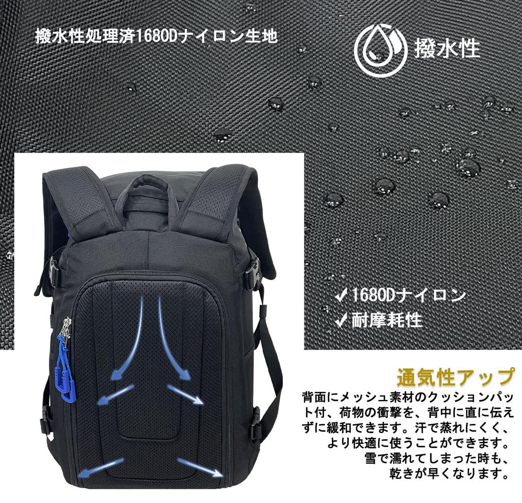 Sutekus 50L 1680D Włókno szklane z otworami wentylacyjnymi Plecak na narty/snowboard/torba na buty/duża torba na narty/kask, Pojemność, (czarny)