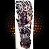 Full Arm Robot Temporary Tattoo Sticker Fake Black Long Maori Totem Tattoos For Men Women Body Art Arm Legs Sleeve Tatoo Sticker For Holiday