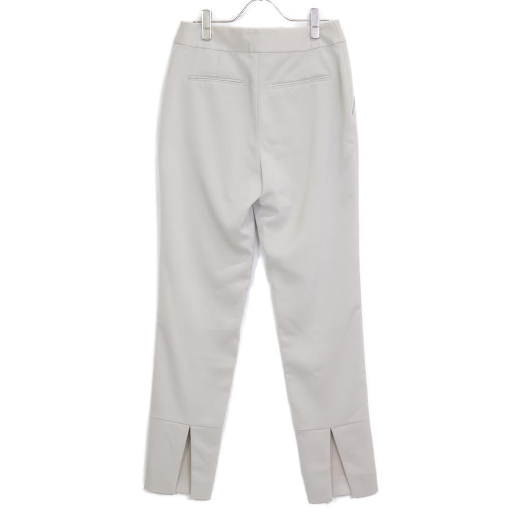 COLUMN Light Gray Back Slit Pants Bottoms 38 Light grayUsed