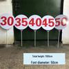 Shooting Range Numbered Target Marker
