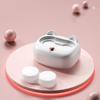 Portable Contact Lenses Cleaner Auto Vibration Machine Self Cleaning Washer Daily Use Container Soak Storage