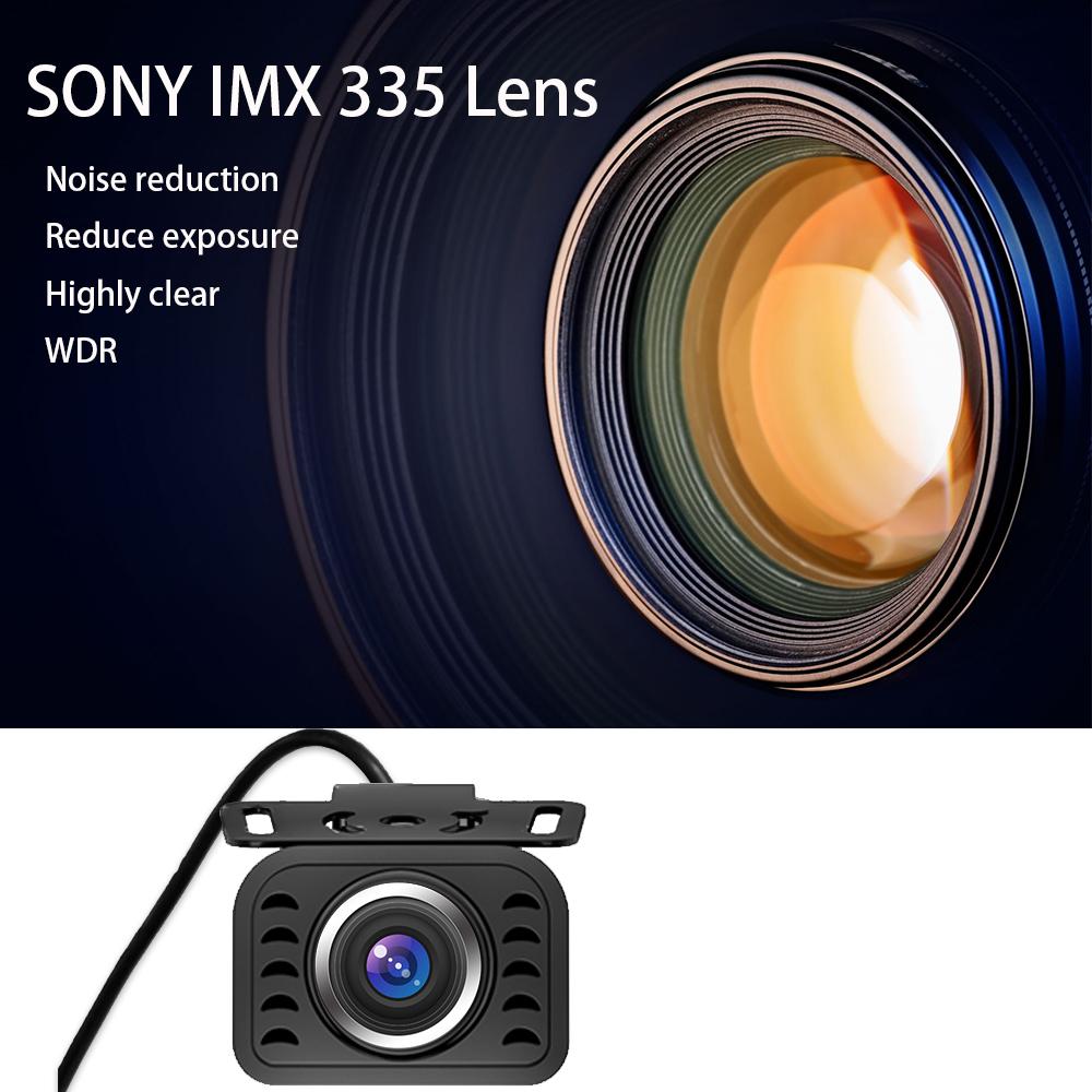 HGDO R35 SONY IMX335 2K 1080P Rear View Camera Back Cam 4PIN Cable Night Vision Reversing Auto Parking Monitor Waterproof 170°