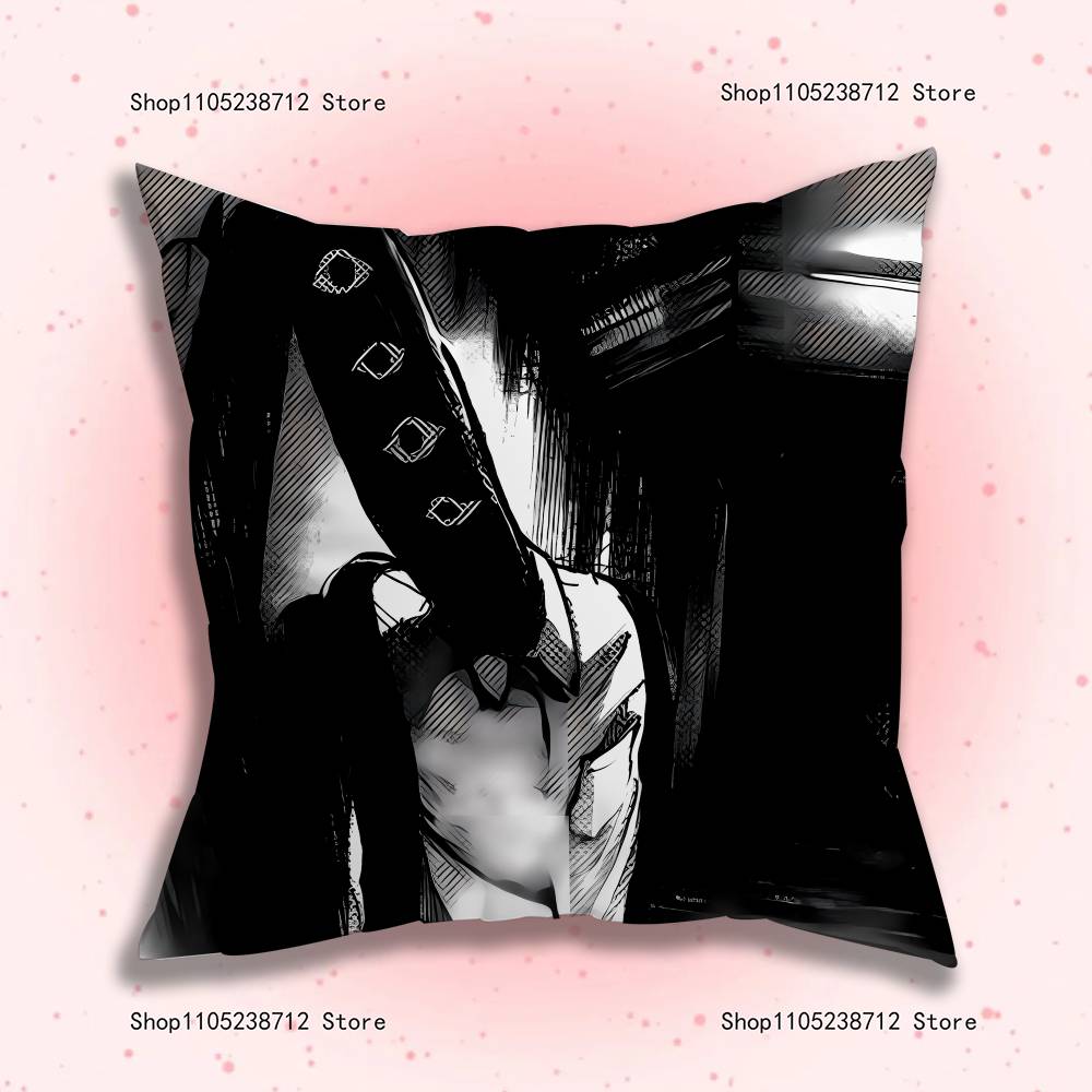 G-Goodnight P-Punpun Anime Pillow Case Anti-Dustmite Pillowcase Invisible Zipper Silky Short Plush Sofa Cushion Cover