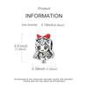 1PCS Charm For DIY Making Bracelet 925 Silver Original Shine Zircon Charms Jewelry Wedding Birthday Gift For Women Mom Friend