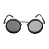 Adjustable Tint Sunglasses 9 Gears ND2 400 Filter 49MM Round Polarized Fishing Sunglasses for Outdoor Exploration