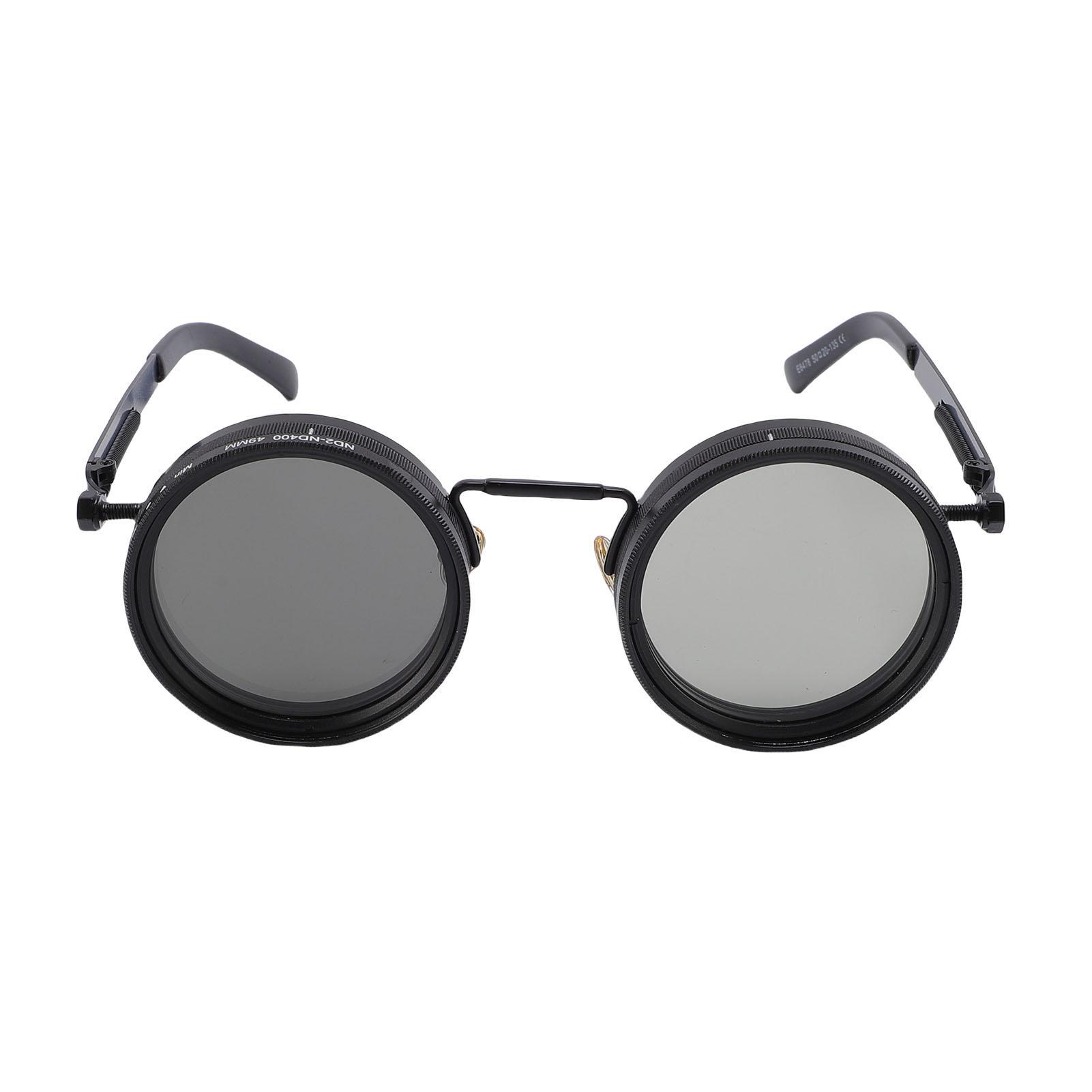 

Регулируемые солнцезащитные очки с переменным затемнением 9 режимов ND2 400 фильтр 49 мм круглые поляризационные солнцезащитные очки для рыбалки для исследования на открытом воздухе