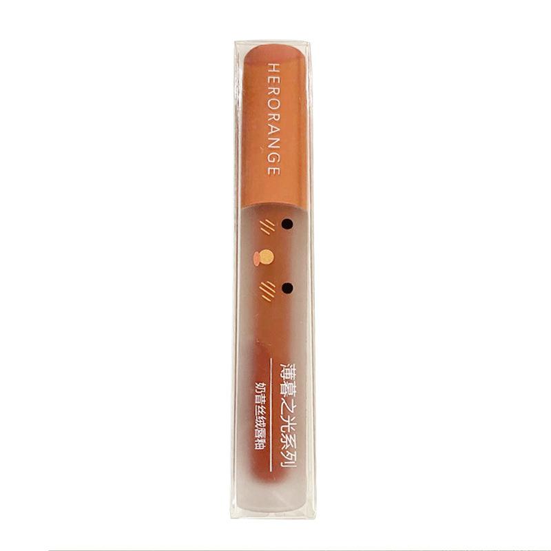 Sechs Farben Lip Glaze Velvet Matte Matte Lip Gloss Lasting White Lipstick Einzelpackung Air Lip Glaze