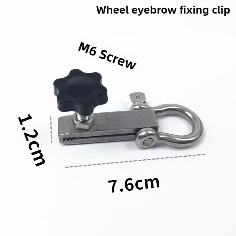 Car Wheel Arch Edge Dent Repair Clip - Fender Eyebrow Paint Dent Repair Tool, No Drilling Fixing Clip for Paintless Dent Removal