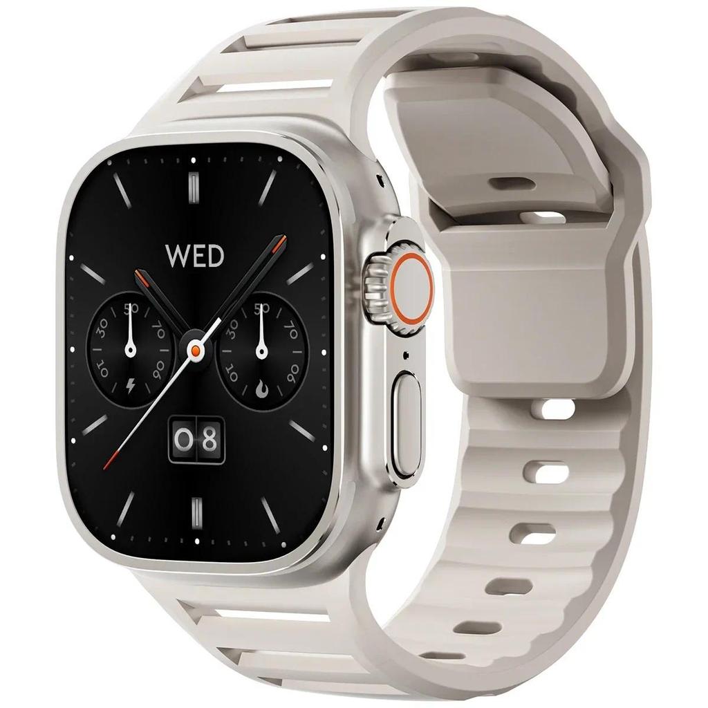 Silicone Strap compatible for Apple watch Ultra 3 2 1 49mm 46mm 45mm 44mm 42mm for iwatch Series 11 10 9 8 7 6 SE 5 4 3 2 1