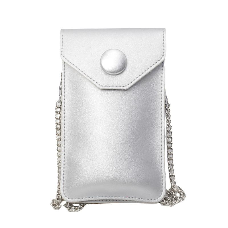 Small bag women's texture casual new trendy messenger bag texture small bag mobile phone bag small satchel