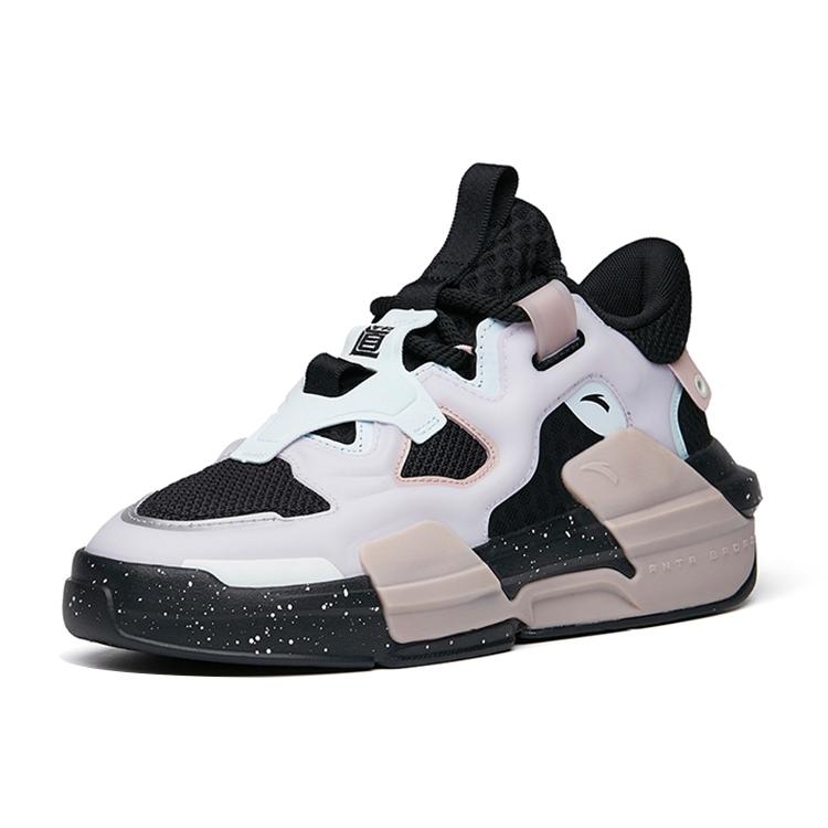 Anta Bastard 3 Low top Skateboard Shoes Women's Black Blue 122218084-5