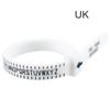 NIUPIKA Ring Sizer Measuring Tool Finger Sizer US UK EU Plastic Belt 1~13 AZ 41~76 Jewellery Measurement