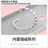 Compatible with iPhone 14 Case Full Coverage Ultra-Thin Skin-Feel Liquid Silicone Magsafe Magnetic Charging Shockproof Simple Unisex Antique White