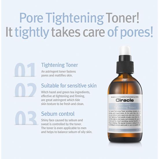 ciracle pore control tightening toner