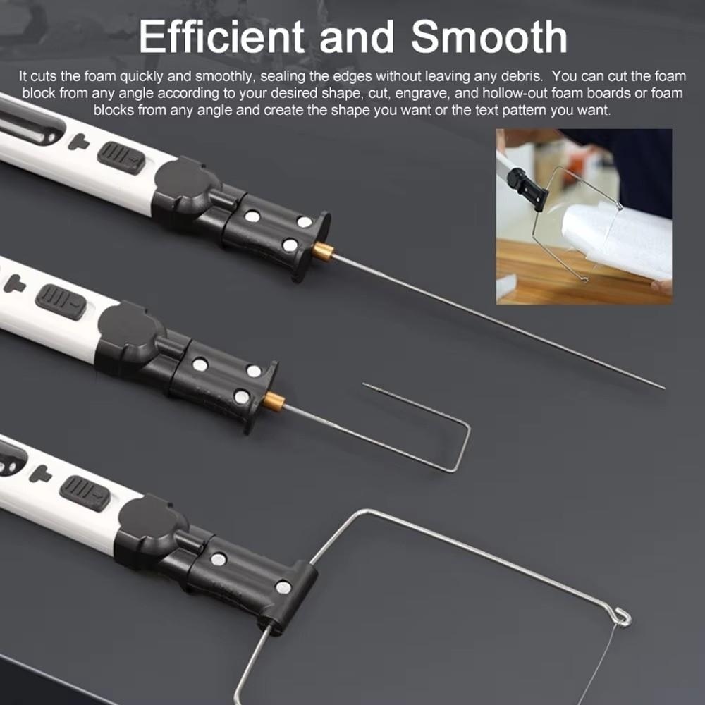Portable Cordless Foam Cutter Heating Electronic Soldering Kit Foam Cutting Pen Sculpting