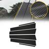 Carbon Fiber Pillar Post For 2011- Dodge Charger 4pcs Set Door Trim Cover US