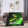 Warm Soft BlanketChild Airplane Travel N-Ninjagos Lloyd Throw Blanket  Flannel Bedspread For Couch Bed Novelty Sofa Bed Cover