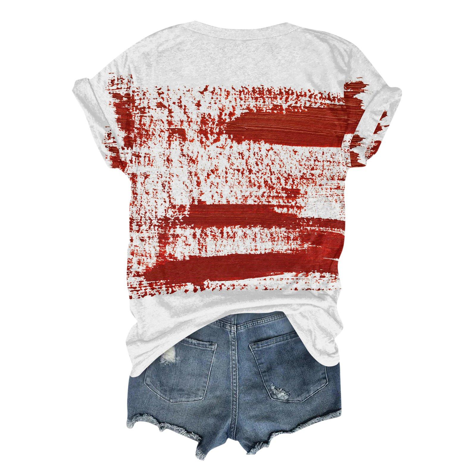 Женский модный повседневный топ с рукавом три четверти — фото 4