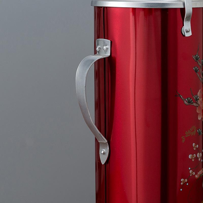 Vintage Chinese-Style Hot Water Bottle: Classic Handheld Thermos for Home & Wedding