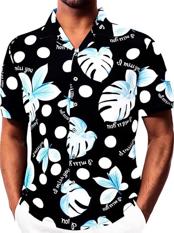 Spring and summer new fashion men's clothing men's short-sleeved shirt top cardigan source factory quick-drying short sleeves