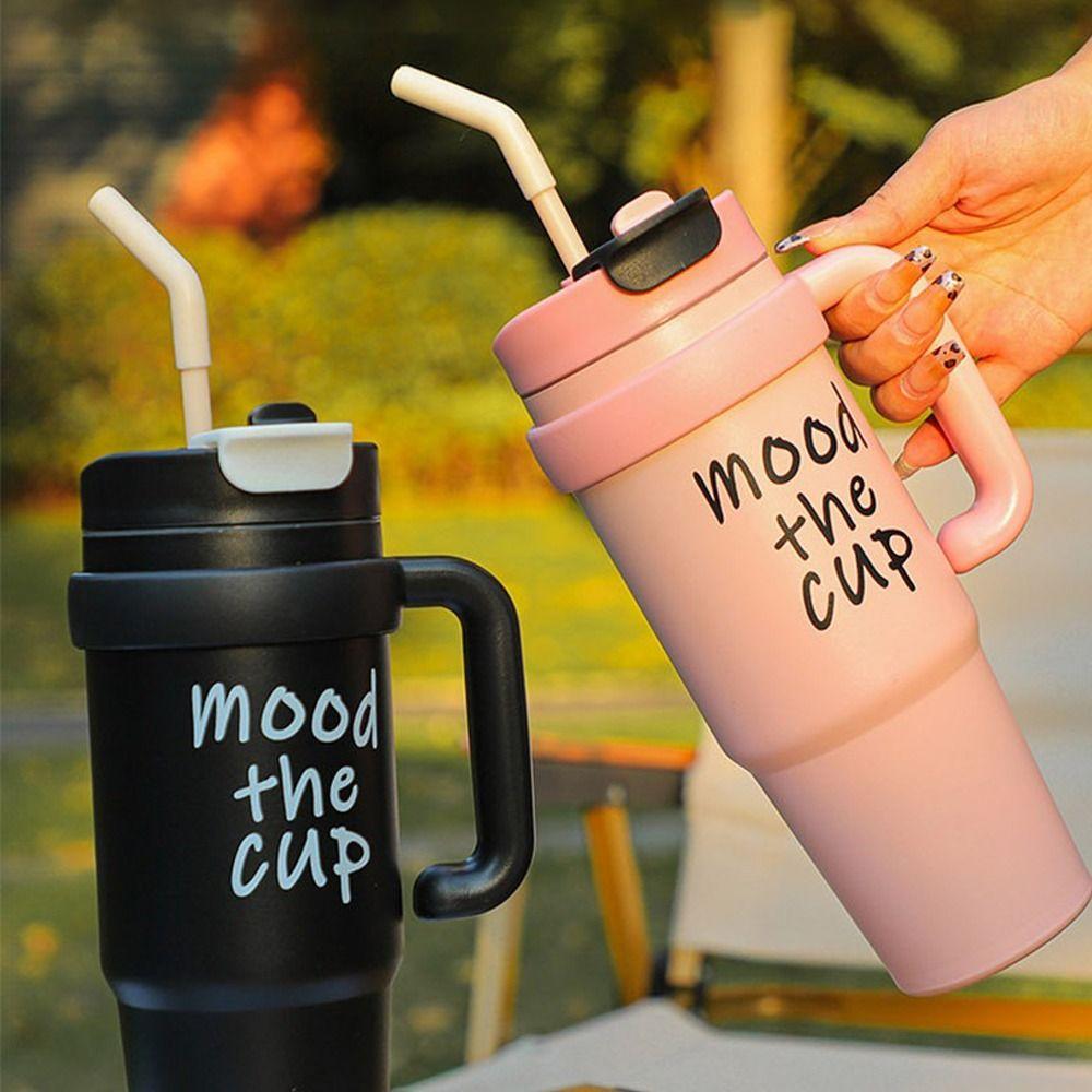 1000ML Thermal Water Bottle Cold and Hot Coffee Cups Gifts Insulation Bottles