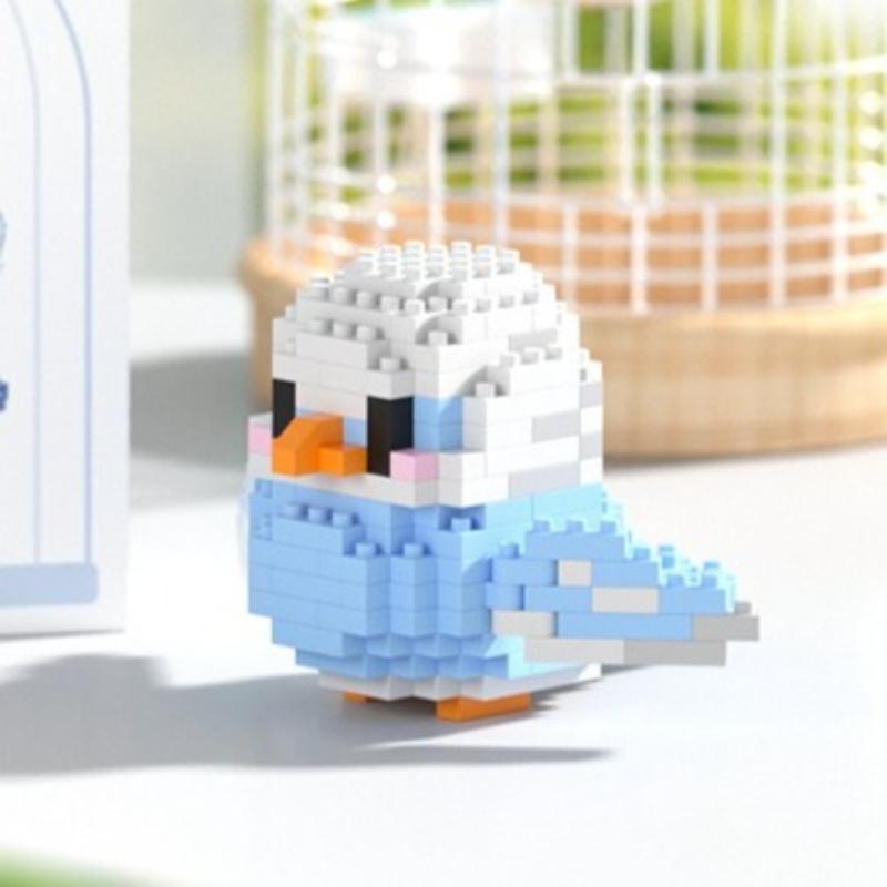 The Tiny Particle Parrot Cute Bird Series Of Building Blocks And Educational Toys Boys And Girls Children'S Day Gifts