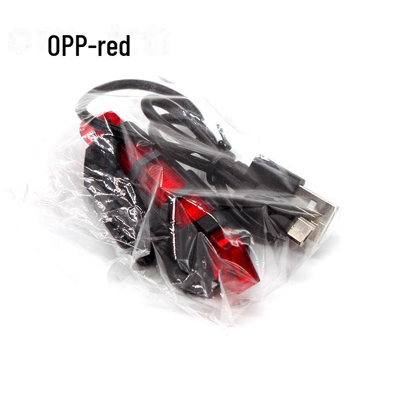 Lampă spate LED reîncărcabilă USB pentru biciclete de munte