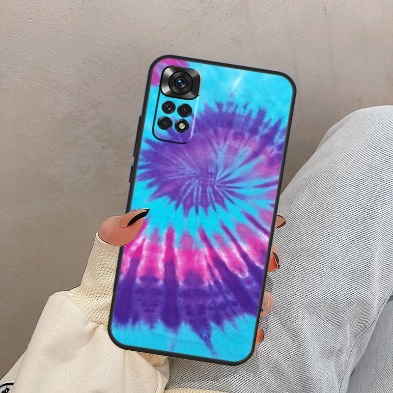 Colorful Tie Dye Rainbow Hippie Art For Xiaomi Redmi Note 14 10 11 12 13 15 Pro Plus Case Cover For Redmi 15 15C 14C 10C 12C 13C