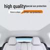 Jike 007 GT Sunroof Sunshade for 25-Year-Old Model - Ice Crystal Protection & Heat Insulation Interior Accessory