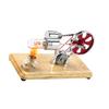 Mini Hot Air Stirling Engine Motor Model Colorful LED Electricity Power Generator Educational